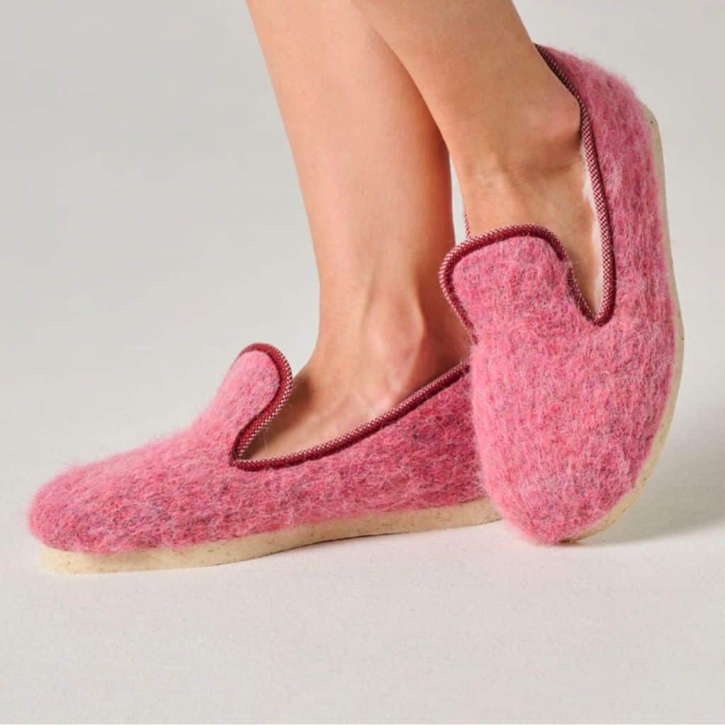 Chaussons made in france La Ferme du Mohair