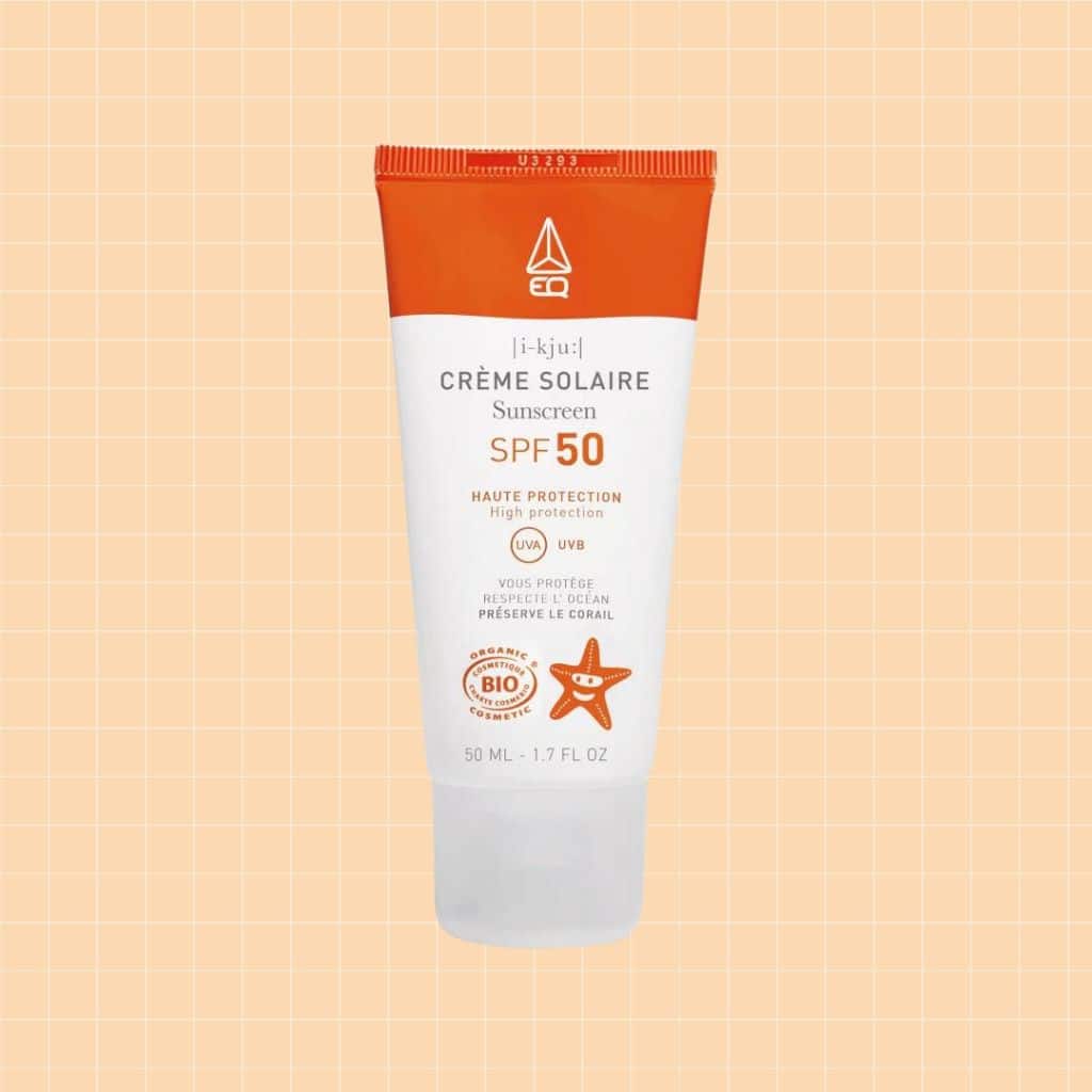 creme solaire bio spf50 eq love