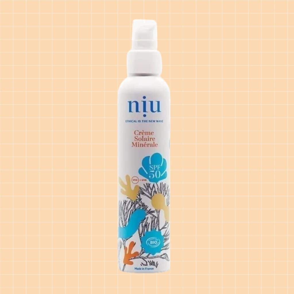 creme solaire bio spf50 niu