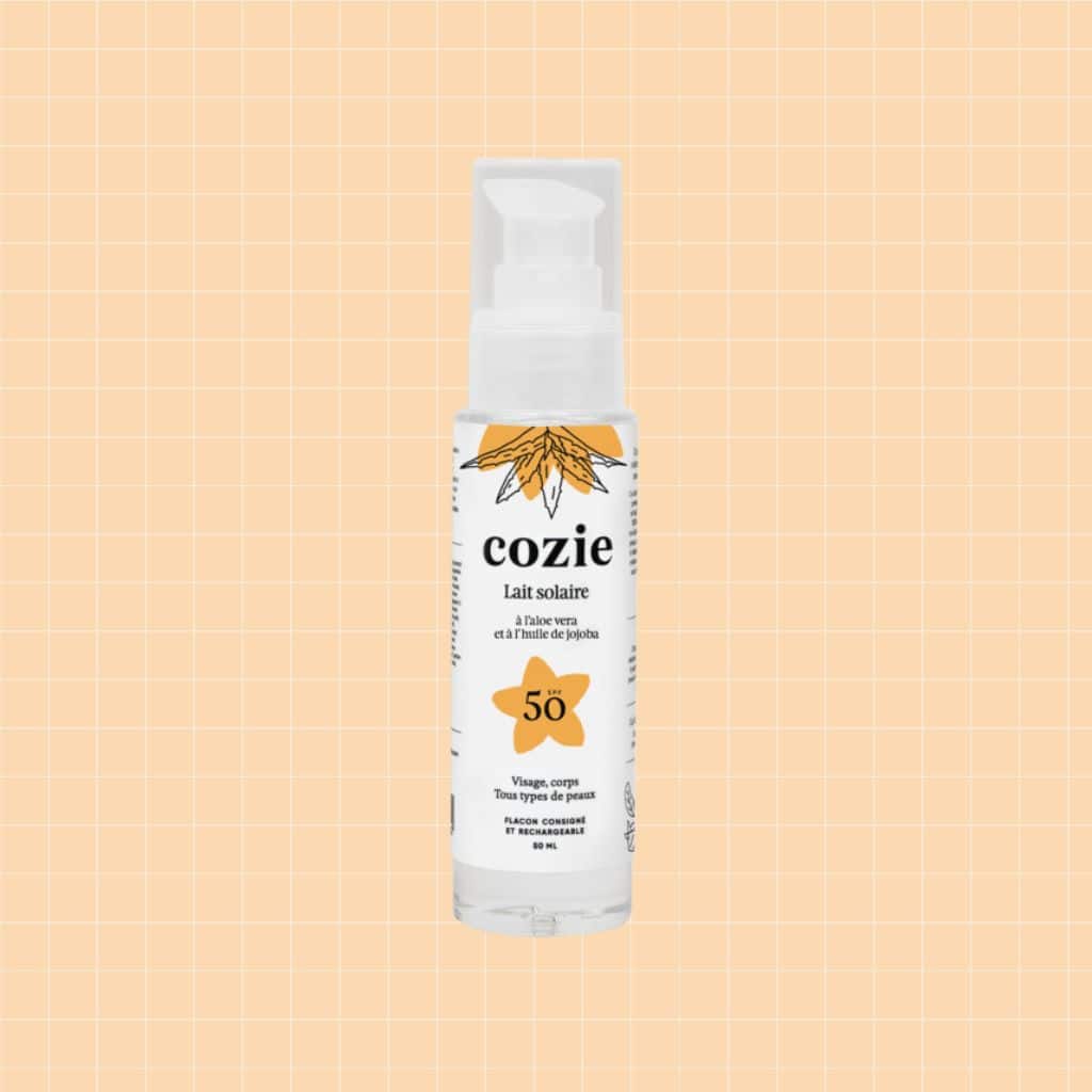 creme solaire bio spf50 cozie