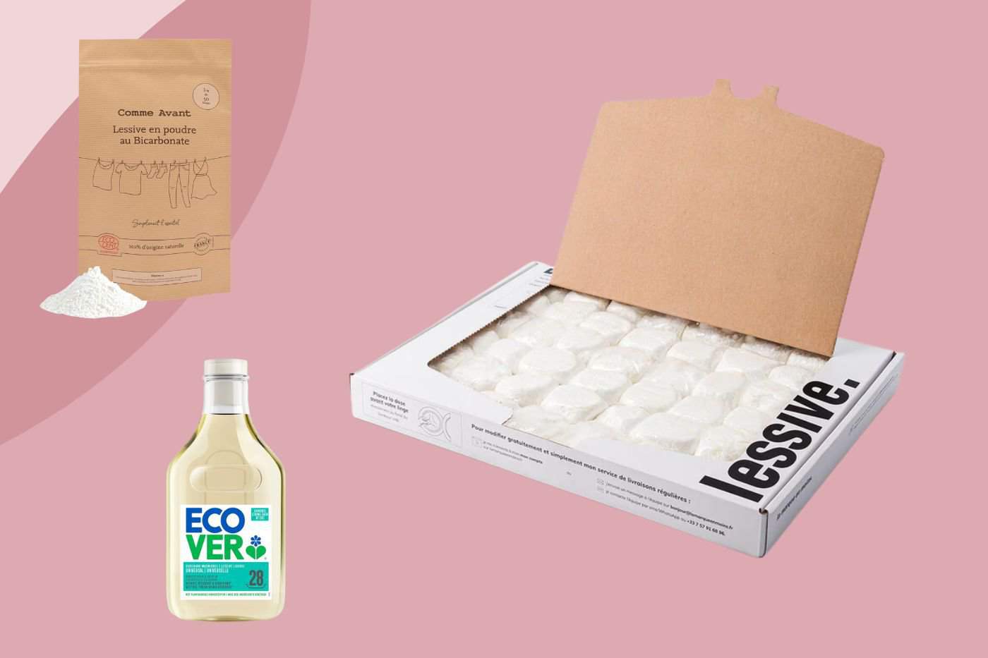 selection de lessives bio et écologiques