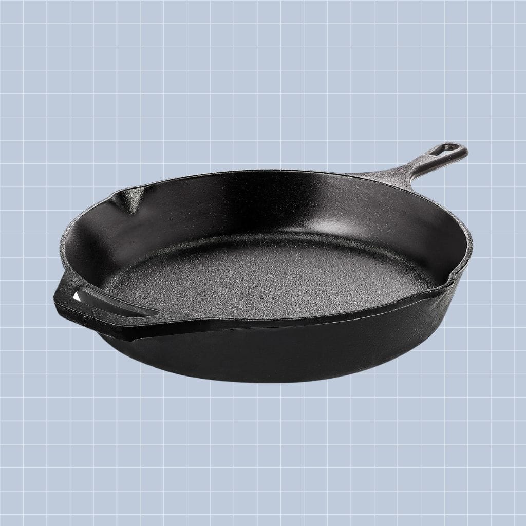 Wok en fonte avec revêtement émaillé - Poêle antiadhésive avec poignée en  bois détachable - Ustensile de cuisine