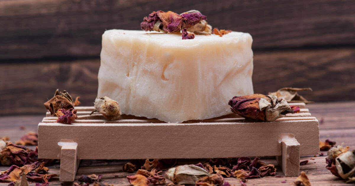 savon lait de chevre