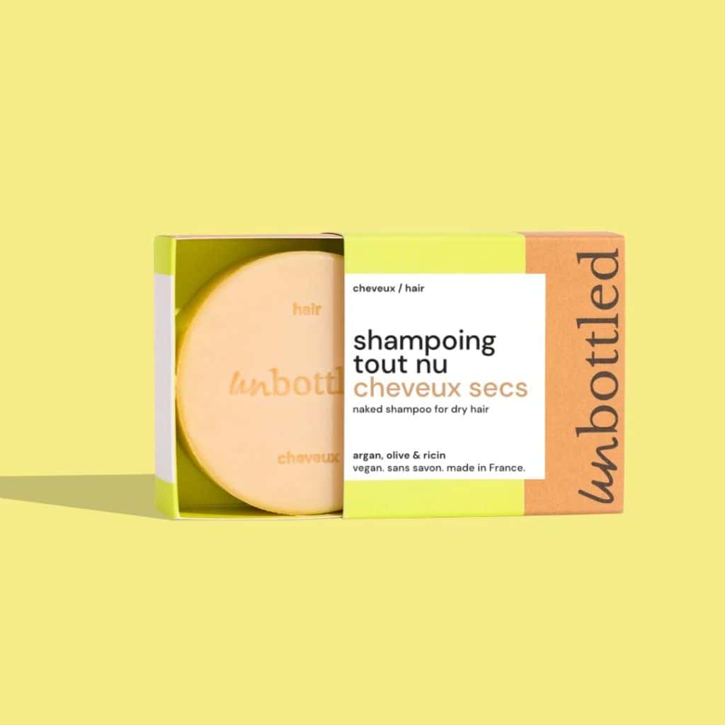 Shampoing solide tout nu Unbottled