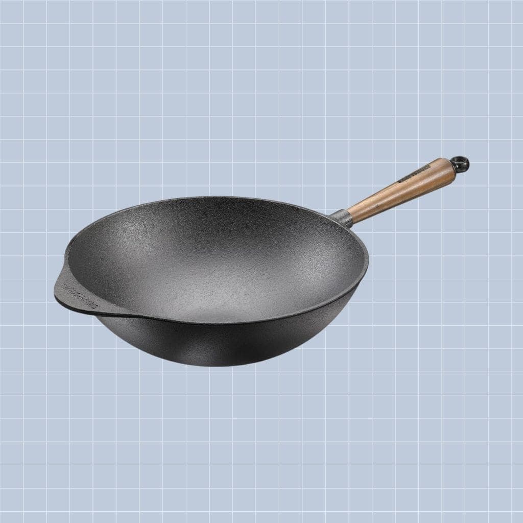 wok en fonte skeppshult